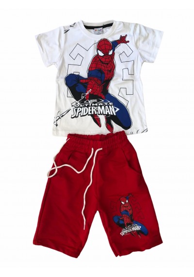 Spiderman Shorts Blouse