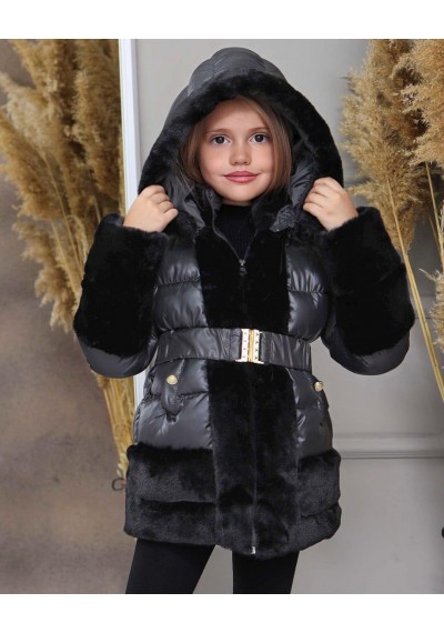 Melanie Coat with Fur