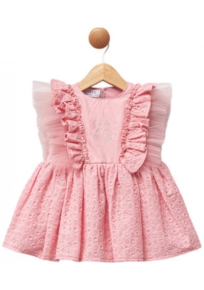 Victoria  Βαμβακερό φόρεμα για κοριτσάκι